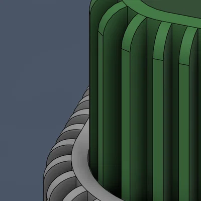 Bộ Khay Để Bàn Ribbed Hiện Đại / Ống Đựng Bút & Khay Đựng Đồ Đa Năng