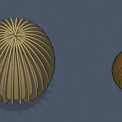 Trứng Phục sinh dạng nan hiện đại / Đồ trang trí mùa xuân phong cách kiến trúc