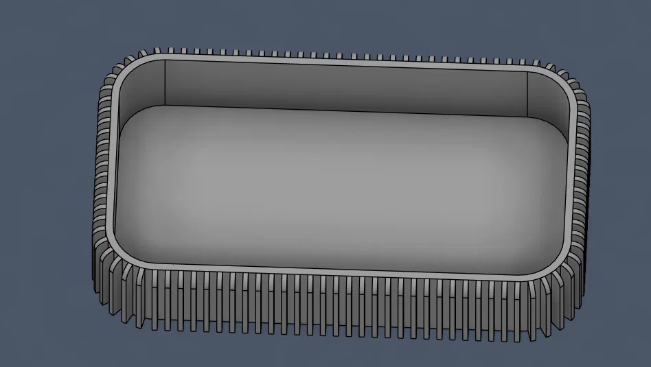 Bộ Khay Để Bàn Ribbed Hiện Đại / Ống Đựng Bút & Khay Đựng Đồ Đa Năng - Image 5