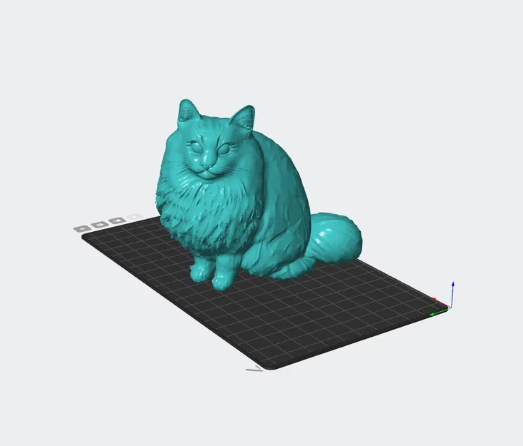 Mô hình chú mèo Gato Bonito đáng yêu để in 3D - Tệp STL chất lượng - Image 1