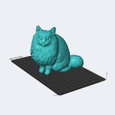 Mô hình chú mèo Gato Bonito đáng yêu để in 3D - Tệp STL chất lượng