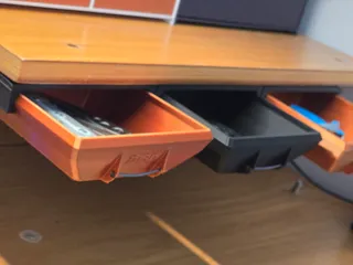 Ngăn kéo ẩn thông minh (Stealth Draw) gắn dưới bàn làm việc cực gọn - Image 1