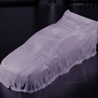 Mô hình Nissan Skyline GT-R phủ bạt