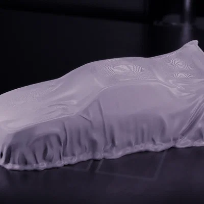 Mô hình Nissan Skyline GT-R phủ bạt