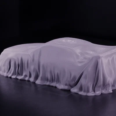Mô hình Nissan Skyline GT-R phủ bạt