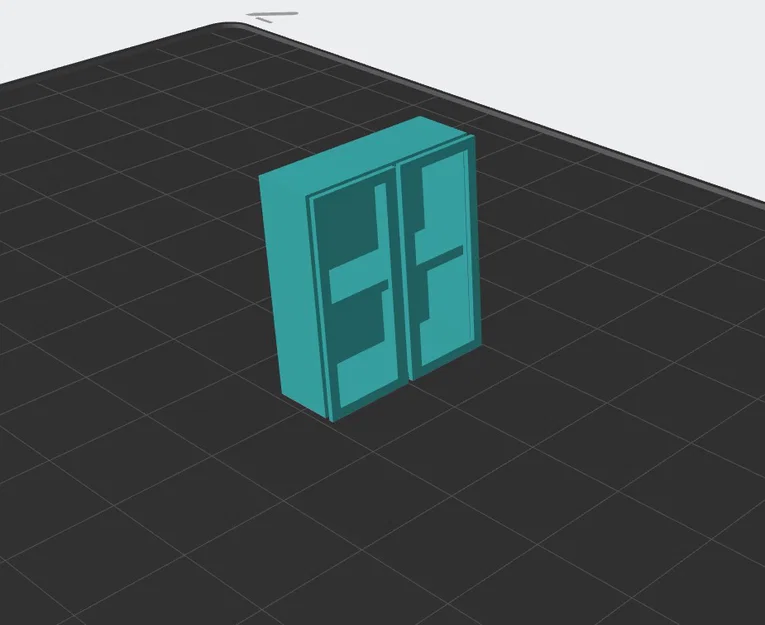 Mô hình tủ nội thất thu nhỏ (mueble) dùng cho sa bàn và nhà búp bê - Image 1