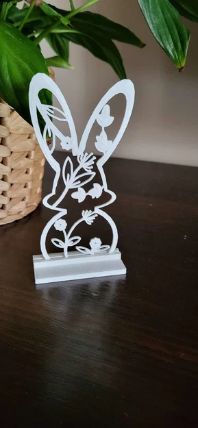 Mô hình trang trí thỏ Phục Sinh (Easter bunny) dễ in 3D - Image 3