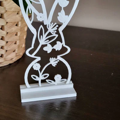 Mô hình trang trí thỏ Phục Sinh (Easter bunny) dễ in 3D