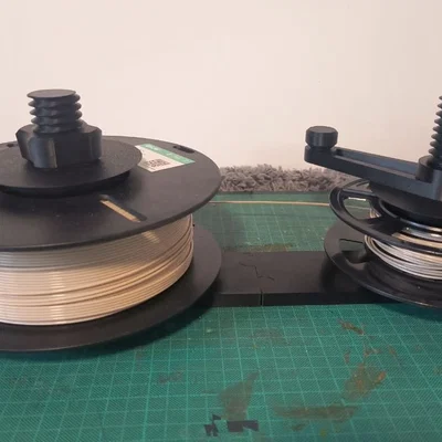 Dụng cụ cuốn lại cuộn nhựa (Respooler) in một lần (Print-in-place)