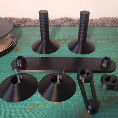 Dụng cụ cuốn lại cuộn nhựa (Respooler) in một lần (Print-in-place)