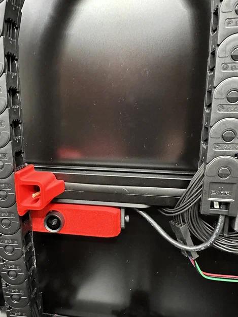 Gá dẫn hướng xích Voron 2.4 tích hợp giá đỡ cảm biến nhiệt độ - Image 2