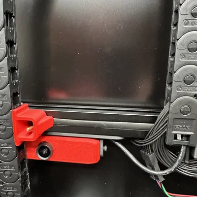 Gá dẫn hướng xích Voron 2.4 tích hợp giá đỡ cảm biến nhiệt độ