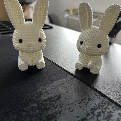 Mô hình chú thỏ Phục sinh (Easter Rabbit) trang trí siêu dễ thương