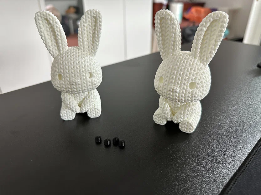 Mô hình chú thỏ Phục sinh (Easter Rabbit) trang trí siêu dễ thương - Image 2