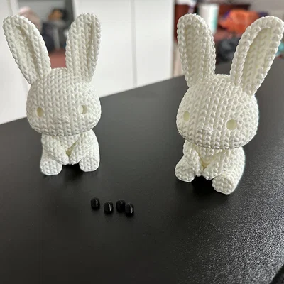 Mô hình chú thỏ Phục sinh (Easter Rabbit) trang trí siêu dễ thương