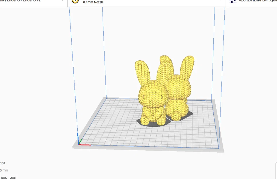 Mô hình chú thỏ Phục sinh (Easter Rabbit) trang trí siêu dễ thương - Image 3