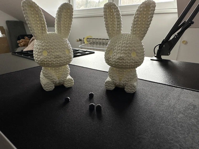 Mô hình chú thỏ Phục sinh (Easter Rabbit) trang trí siêu dễ thương - Image 6