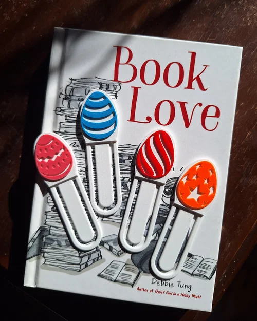 Bộ bookmark hình trứng Phục sinh kèm file SVG cho máy cắt laser/decal - Image 1