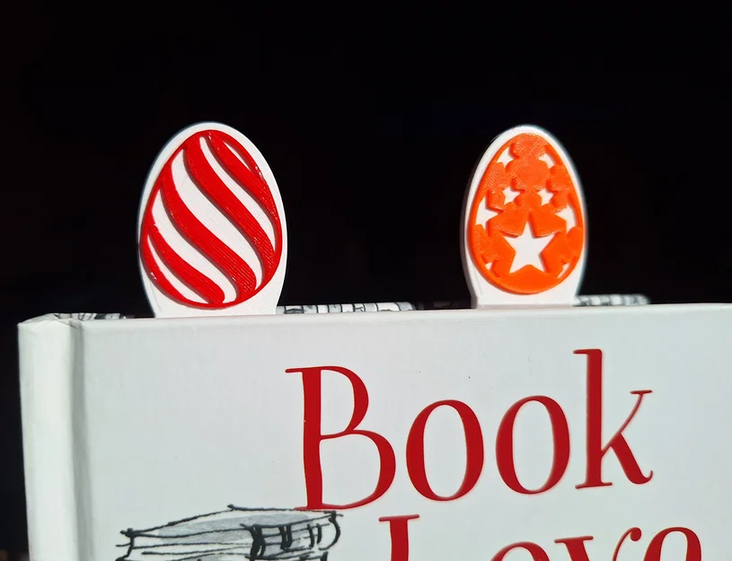 Bộ bookmark hình trứng Phục sinh kèm file SVG cho máy cắt laser/decal - Image 3