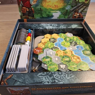 Bộ khay organizer cho board game El Dorado (bản gốc)