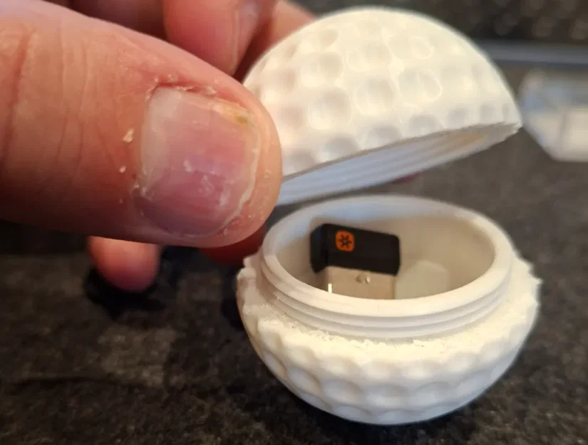 Hộp đựng đồ hình quả bóng golf in 3D tiện lợi - Image 2