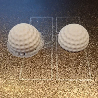 Hộp đựng đồ hình quả bóng golf in 3D tiện lợi