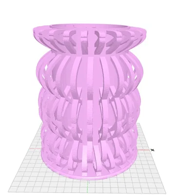 Bình Hoa Lớn Lissajous (Lissajous Large Vase)