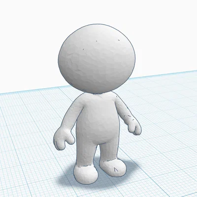 Mô hình nhân vật Tomík 3D cho bé tập tô màu sáng tạo