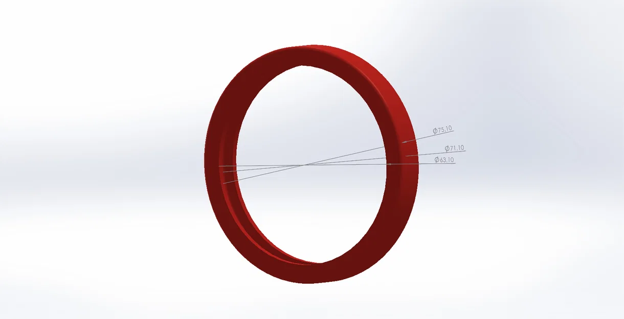 Vòng đệm hỗ trợ lọc khí 50cc cho carburateur ZSDTRP - Image 3