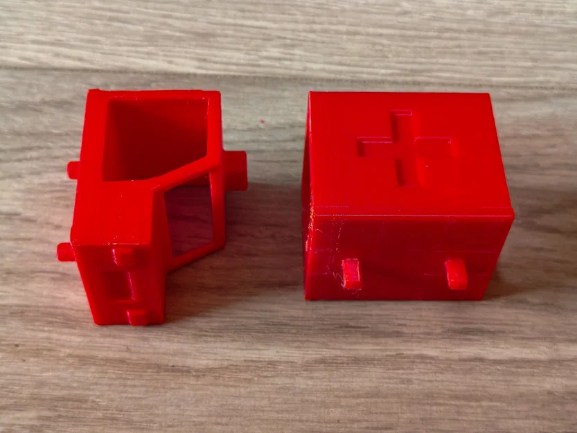 Mô hình phụ kiện xe cấp cứu in 3D cho xe gỗ Ikea Lillabo - Image 2