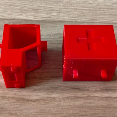 Mô hình phụ kiện xe cấp cứu in 3D cho xe gỗ Ikea Lillabo