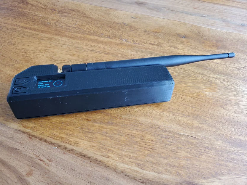 Vỏ ốp Heltec V3 cho Meshtastic - Thiết kế dài cho pin 18650 - Image 3