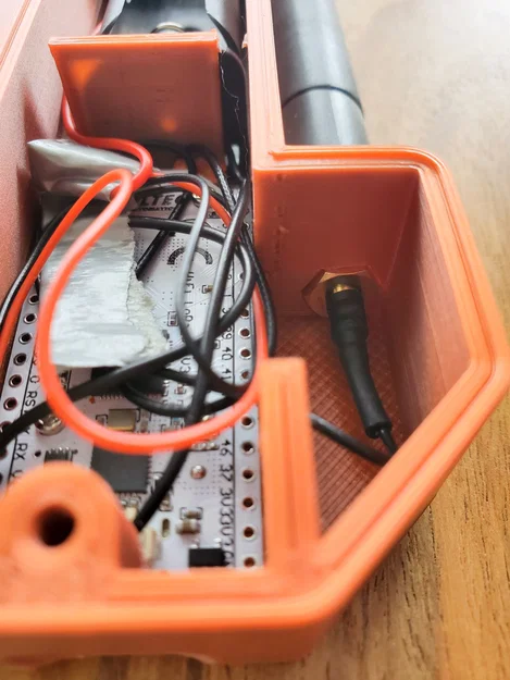 Vỏ ốp Heltec V3 cho Meshtastic - Thiết kế dài cho pin 18650 - Image 5