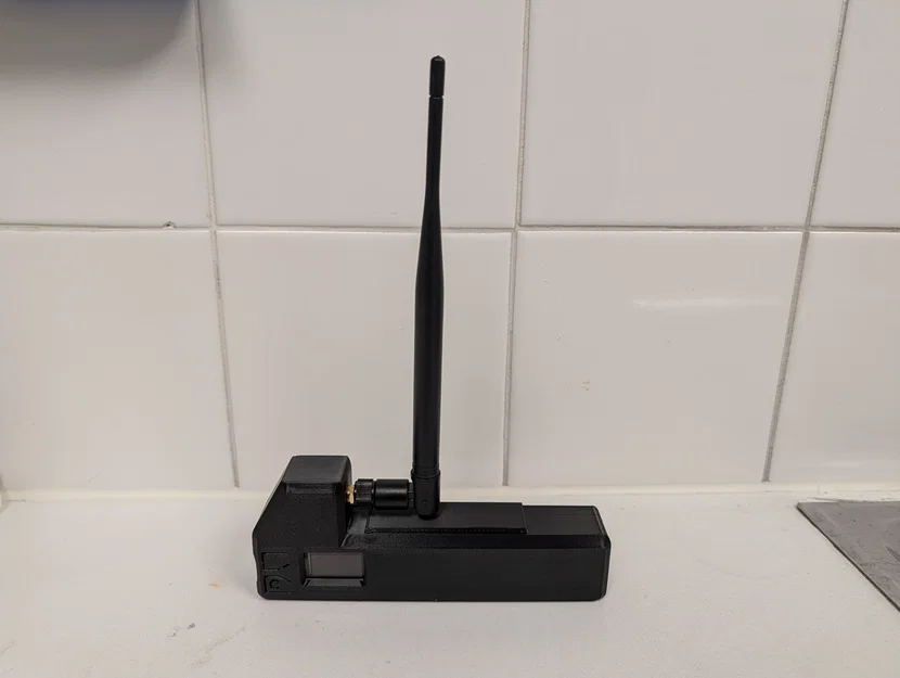 Vỏ máy in 3D Heltec V4 cho Meshtastic (Hỗ trợ pin 18650/21700) - Image 1