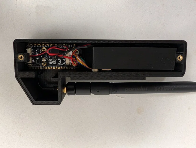 Vỏ máy in 3D Heltec V4 cho Meshtastic (Hỗ trợ pin 18650/21700) - Image 2