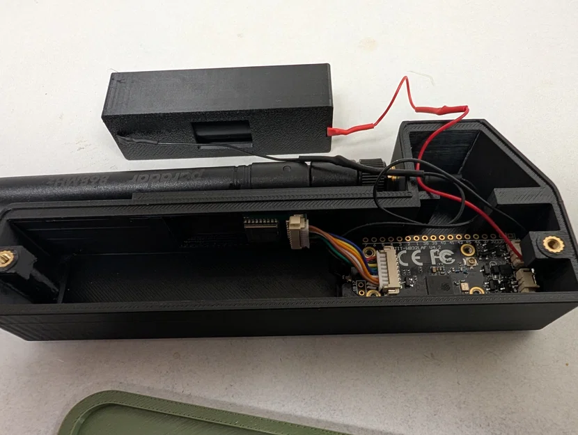 Vỏ máy in 3D Heltec V4 cho Meshtastic (Hỗ trợ pin 18650/21700) - Image 4