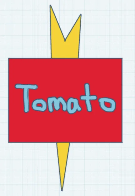 Bộ thẻ cắm đánh dấu cây trồng trong vườn (Garden Markers) 3D - Image 1