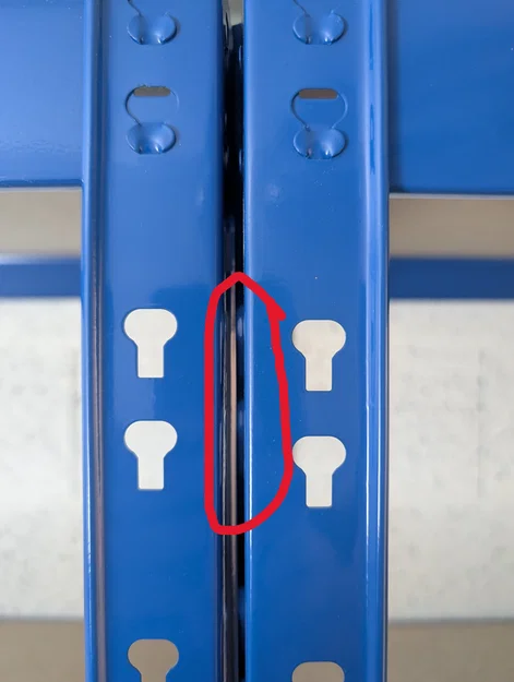 Miếng đệm căn chỉnh kệ sắt Regalux (Spacer 3D) - Image 2