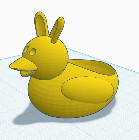 Đồ Đựng Trứng Hình Vịt Phục Sinh (Mẫu In 3D Độc Đáo & Vui Nhộn) - Image 3