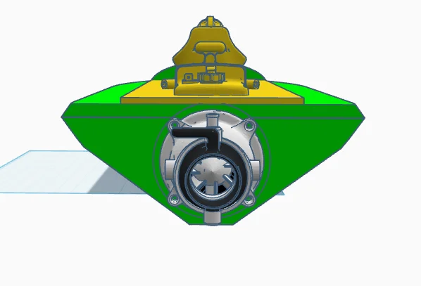 Mô hình thuyền RC Jet Boat tự in 3D nhỏ gọn