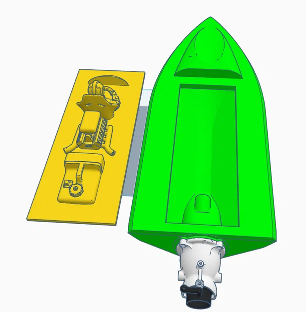 Mô hình thuyền RC Jet Boat tự in 3D nhỏ gọn - Image 2