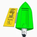 Mô hình thuyền RC Jet Boat tự in 3D nhỏ gọn - Thumbnail 2