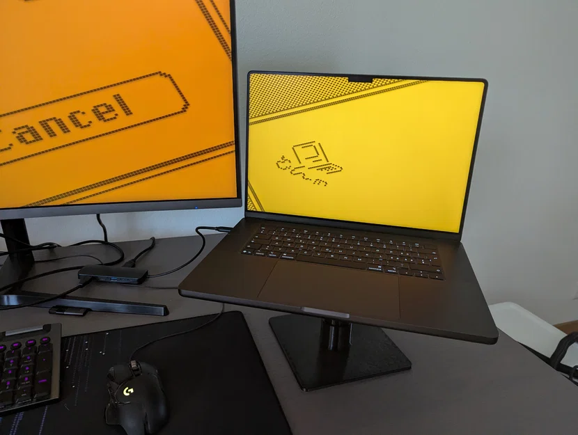 Chân đế Laptop 3D tiện lợi, tối ưu không gian làm việc chuyên nghiệp - Image 1