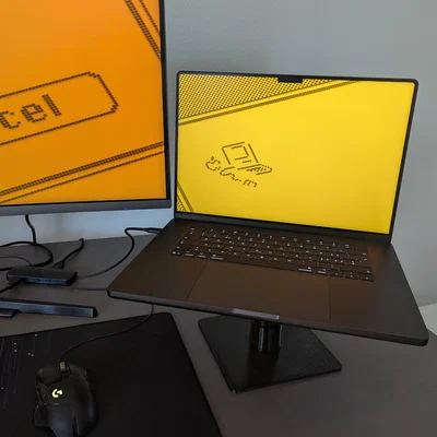 Chân đế Laptop 3D tiện lợi, tối ưu không gian làm việc chuyên nghiệp