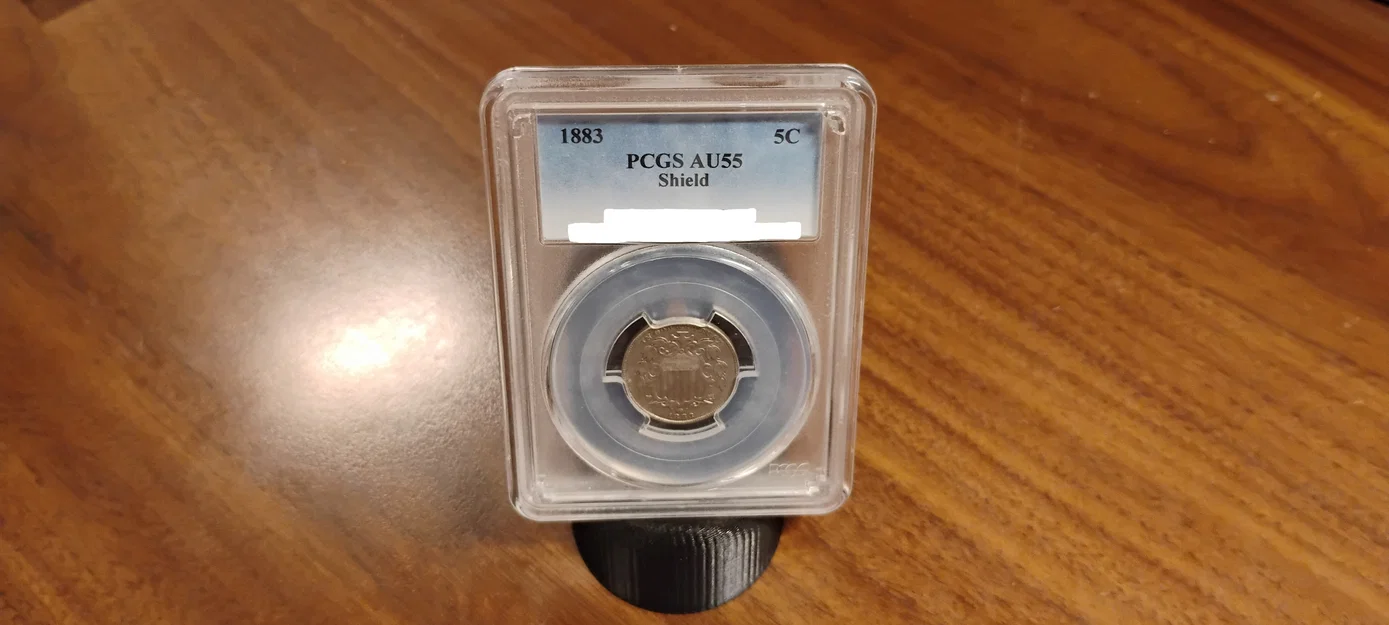 Chân đế trưng bày Coin Slab (Coin Slab Stand) 3D in dễ dàng - Image 2