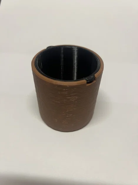 Chậu Cây 60mm Kèm Lõi Thoát Nước (Hiệu ứng Fuzzy Skin) - Image 1