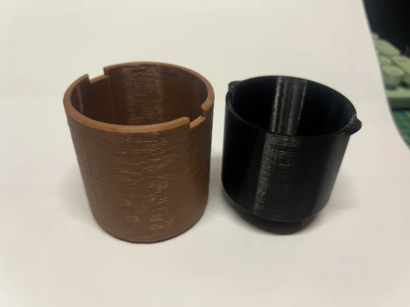 Chậu Cây 60mm Kèm Lõi Thoát Nước (Hiệu ứng Fuzzy Skin) - Image 2