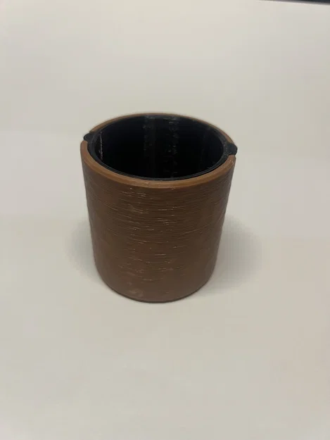 Chậu Cây 60mm Kèm Lõi Thoát Nước (Hiệu ứng Fuzzy Skin) - Image 4