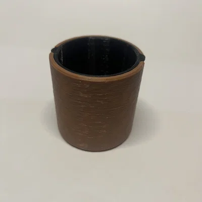Chậu Cây 60mm Kèm Lõi Thoát Nước (Hiệu ứng Fuzzy Skin)