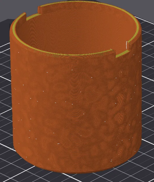 Chậu Cây 60mm Kèm Lõi Thoát Nước (Hiệu ứng Fuzzy Skin) - Image 5